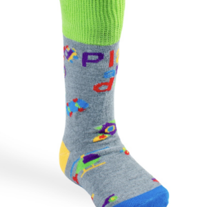 Calcetin Infantil Con Diseño de Juguetes